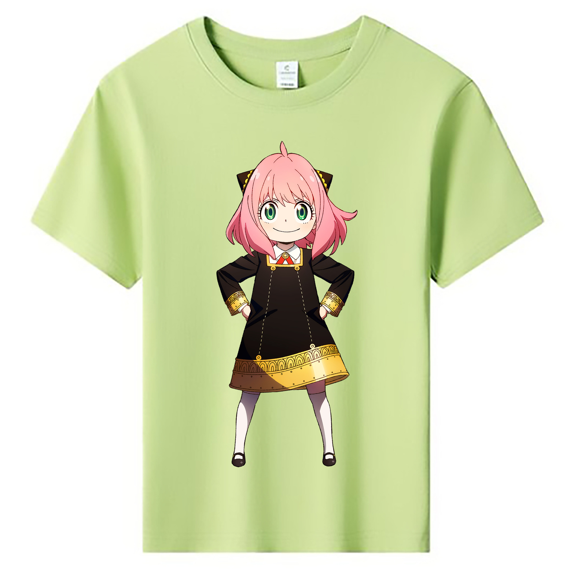 （画像用） SPY×FAMILY间谍家家酒 綿100％キッズTシャツ（フロントプリント）